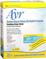 Ayr Sinus Rinse Refill Packets 100 Each (Pack of 6)