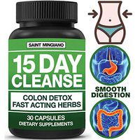 Colon Cleanse Detox | 15 Days Healthy Weight Cleanser with Natural Laxatives for Constipation & Bloating Relief. 30 Pills to Detoxify & Boost Energy | Extra-Strength Vitamins & Dietary Supplements