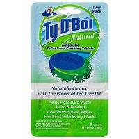 Ty-D-Bol 1.7 oz. Natural Automatic Toilet Bowl Cleaner Tablet (6-Pack)