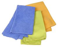 Buffalo Industries (65000 12" x 16" Microfiber Cleaning Cloth, (Pack of 3)
