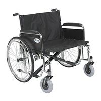 Drive Medical Sentra EC Heavy Duty Extra Wide Wheelchair 28" Seat/Detachable Full Arms