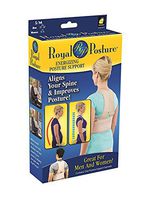 Royal Posture by BulbHead (S/M) - The Amazing Back Support Belt that Aligns Your Spine, Posture Corrector Brace