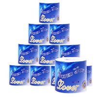 Compact 3-Ply Toilet Paper Toilet Paper,Ultra-Soft,Quick Dissolve Toilet Tissue for Home Use,10 Rolls