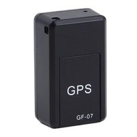 Mini GPS Tracker,Mini GF-07 GPS Long Standby Magnetic SOS Tracking Device SMS Locator Global Real Time Tracking for Vehicle/Car/Person Location Tracker Locator System (Black)