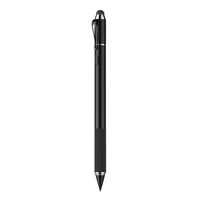 MoKo Universal Active Stylus Pen, 2-in-1 Capacitive Fine Point Touch Screen Tablets Stylus Pencil Fit with Apple iPad, Mini/Air/Pro, iPhone, Samsung Galaxy, Touchscreen Devices & Smartphones - Black