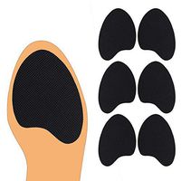 SPACE LION Adhesive Self-Adhesive Anti-Slip Stick Pad for Shoes，High Quality Upgraded Skid Proof Sole Stick Protector (3 Black Round)