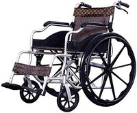 Folding Self Propelled Wheelchair with Flip Up Armrests, Fold Down Backrest and Lap Belt