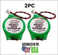 2PC Panasonic AFPX-Batt-2 PLC Replacement Battery - CR2450-WC, 1SAP180300R0001-ABB