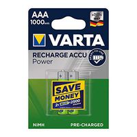 Varta AAA NiMH Rechargeable Battery 2-Pack 1000mAh