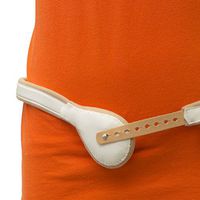 Hernia Support Spring Truss with Round Pelotte Brace (Right 32")