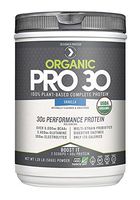 Designer Protein Organic Pro 30, Vanilla, 1.29 Pound, 100% Plant Based Protein Powder