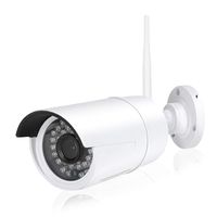 720P WIFI Waterproof HD Surveillance Camera Wireless Outdoor IP Camera with 36 IR Lights 75 Degree View Angle - Outdoor/Indoor(US Plug)