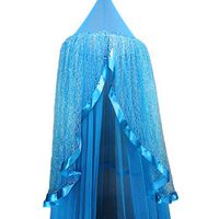 MG554zy0 Summer Bed Dome Curtain Canopy Chiffon Breathable Kids Baby Room Mosquito Net Summer Bed Dome Curtain Canopy Chiffon Breathable Deep Blue