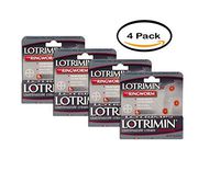 PACK OF 4 - Lotrimin AF for Ringworm Antifungal Clotrimazole Cream, 0.42 oz