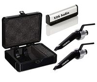 Reloop Concorde Black Ortofon Bundle w/ 2 needles, Travel Case, EOS Supply Vinyl Brush
