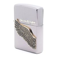 Zippo Higher Gold Lighter Made in USA/Genuine and Original Packing
