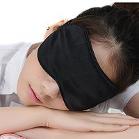 Nsstar Pure Silk Filled Eye Comfortable Eye Mask Sleep Masks Women and Men Blindfold Eye Shades Sleeping Mask Easy to Carry for Travling