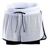 Womens Pants High Waist Tummy Control Capri Yoga Pants Pocket for Women Workout Running Capris Leggings White