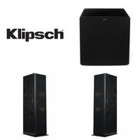 Klipsch RF-7 III Floor-standing Speaker Pair (Black Ash) Bundled with (1) Klipsch SW-311 10-inch Subwoofer