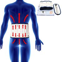 ZSZBACE Physio Decompression Back Brace- Inflatable Lumbar Support Belt for Men and Women- Spinal Air Traction Device for Back Pain Relief- One Size for Waist 29'' to 49''