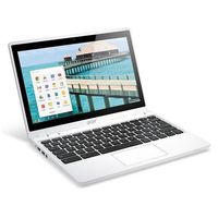 Acer C720P-2457 11.6" Touch Chromebook Laptop Intel Celeron Dual Core 1.4GHz 4GB 32GB SSD - White