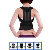 Back Support Posture Corrector- Relief Back Pain- Unisex and Adjustable Back Brace- Shape Corrector Strap