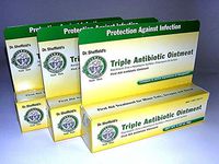 Dr. Sheffields Triple Antibiotic Ointment Bundle of THREE .33 Oz Tubes