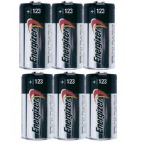 Energizer Photo Battery 123, 6-Count