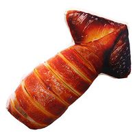 Meidexian888 3D Pillow,3D Funny Food Shape Digital Print Comfort for Home Decoration (D)