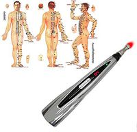 Electric Laser Accupuncture Pen, Meridian Energy Pen, Acupuncture Meridian Pen, Rechargeable Electronic Acupuncture Meridian Energy Pen, Electric Meridians Acupuncture Pen Massager, Acupuncture Pen