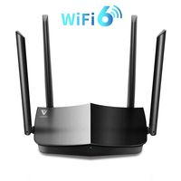 WiFi 6 Router-AX1500 Gigabit Dual Band Wi-Fi Router, Next-Gen 802.11ax Wireless Router Supporting MU-MIMO, Mesh and OFDMA with 1xWAN Port and 4 x Gigabit LAN Ports, WPA3, WPS for Whole-Home Coverage