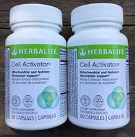 Herbalife Cell Activator With Alpha Lipoic Acid - 2-Bottle Pack - 60 Capsules Each Bottle