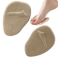 Metatarsal Foot Pads Shoes Pads Ball of Foot Cushions for Women High Heels to Pain Relief, 2 Pairs (Skin)