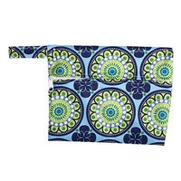 Menstrual Pads Bag, Waterproof Reusable Mini Wet Bags Pouch with Zippered Fits Female Used for Menstrual Pad Sanitary Napkin Menstruation Kit(WSDD7)