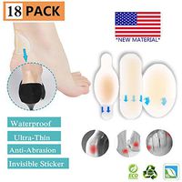 Blister Prevention, Blister Pads (18PCS),New Material,Blister Gel Guard, Blister Treatment Patch, Blister Cushions for Fingers, Toes, Forefoot, Heel. Protect Skin from Rubbing Shoes, Waterproof