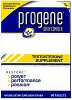 Progene 360ct Testosterone Supplement - Doctor Recommended with Clinically Proven Testosterone Precursors - Increase Levels for More Energy and Lean Muscle - Tribulus, Tongkat Ali, L-Arginine