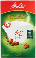 Melita filter paper Aro Magic Natural White [2 to 40 pieces for four cups] PA1X2