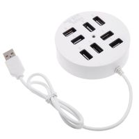 Storite Usb 3.0 Switches port hub (8 Port, White)