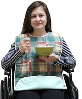 Adult Bib with Optional Crumb Catcher (3 Pack)