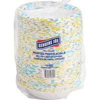 Genuine Joe Paper Bowls, 12 oz. (10322)