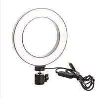 LEEaccessory LED Ring Light Kit Selfie Ring Light Set - Table Ring Light with Remote Control, 3 Color, 11 Levels, Bluetooth Receiver, 20 / 26CM for Make-up Video Recording