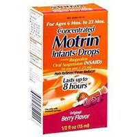 Motrin Infants Pain/Fever Reducer Berry Drops, 1Count (CHILDREN & INFANTS)