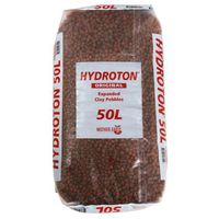 Hydroton Original Clay Pebbles - 50 Liter | Lightweight Expanded Clay Aggregate Made in Germany