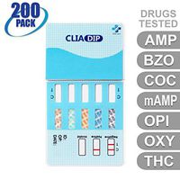 MiCare [200pk] - 7-Panel Urine Drug Test Card (AMP/BZO/COC/mAMP/OPI/OXY/THC) #MI-WDOA-274