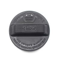 Shentesel 15610-P5G-000 Auto Car Engine Oil Fuel Filler Tank Cover Lid for Honda Acura
