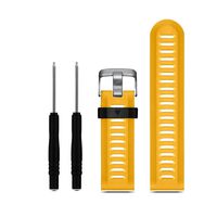 HWHMH 1PC Replacement Silicone Bands With 2PCS Pin Removal Tools For Garmin Fenix 3 (No Tracker, Replacement Bands Only) (Yellow)