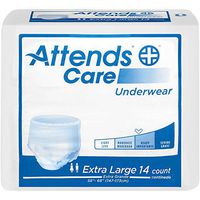 Attends Regular Absorbency Protective Underwear - X-Large (58"_68", 210_250 lbs) - Case
