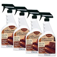 ForceField Leather Cleaner & Conditioner - Set of 4 Cleaners - 22oz Each