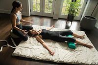 Bean Products SHIATSU Thai Massage MAT 54x80x3 w/Natural Cotton Cover