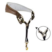 adorence Premium Saxophone Neck Strap (Handmade with Genuine Leather,Breathable Pad & Metal Hook) - Less Stress Ergonomics Design Sax Strap